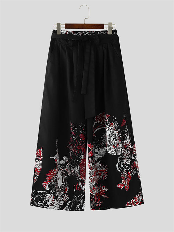 Mens Ethnic Print Casual Pant SKUL12652