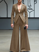 Men's Color Block Stitch Two Pieces Outfit SKUL36450