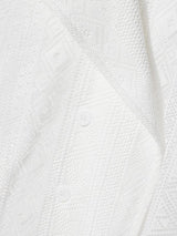 Men's Deconstructed Solid Color Textured Long Sleeve Shirt SKUL36653