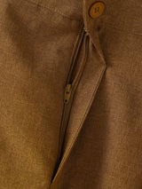 Men's Solid Color Textured Wide Leg Pant SKUL35282