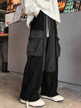 Men's Colorblock Patchwork Casual Pant SKUL30672