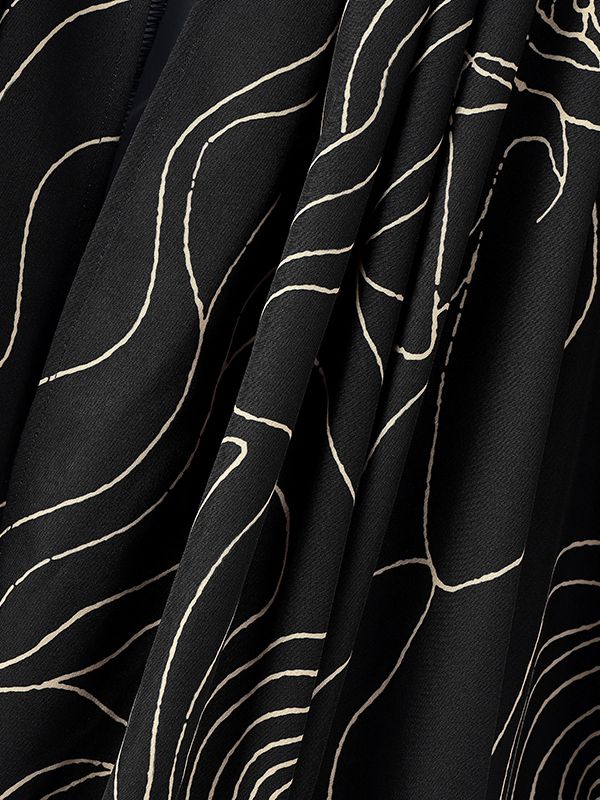 Men's Ripple Print Design Skirt SKUL48791