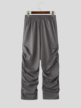 Men's Ruched Design Casual Pant SKUL51055