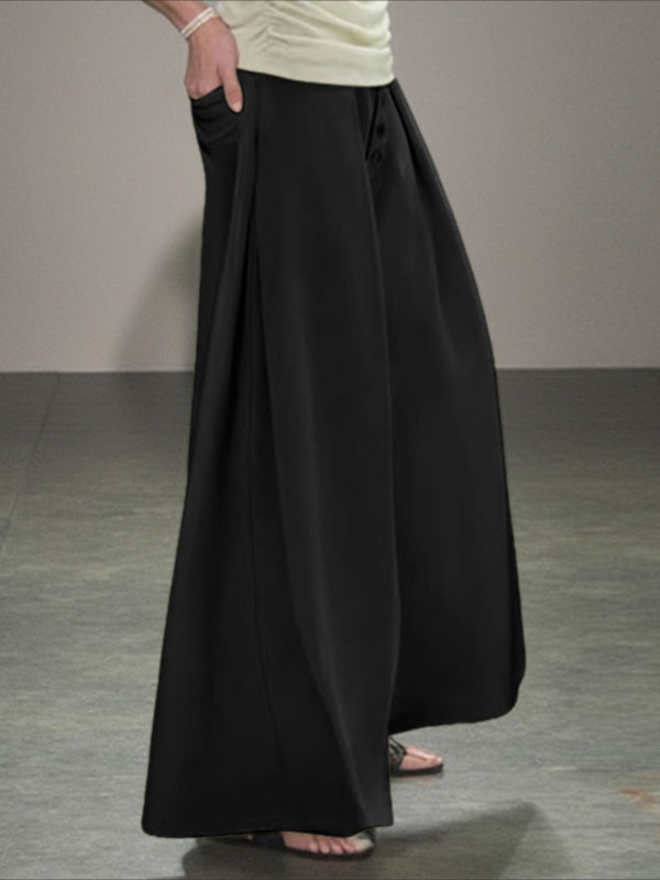 Men's Solid Minimalist Loose Casual Pant SKUL26221