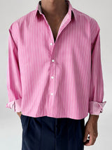 Men's Striped Casual Long Sleeve Shirt SKUL31498