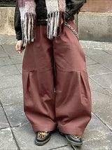 Men's Casual Oversize Loose Wide Leg Pant SKUL49934
