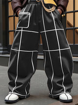 Men's Contrast Stripe Casual Pant SKUL22323