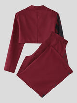 Men's Graffiti Print Casual Two Pieces Outfit SKUL38674