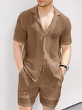 Mens Mesh See Through Two Pieces Outfits SKUK50865
