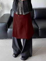 Men's Deconstructed Multi Button Slit Skirt SKUL51919