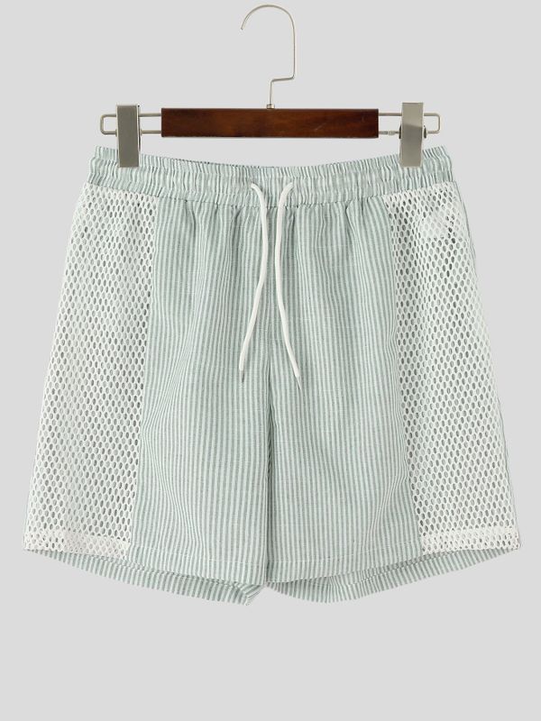 Men's Avant-Garde Vertical Striped Resort Short SKUL63133