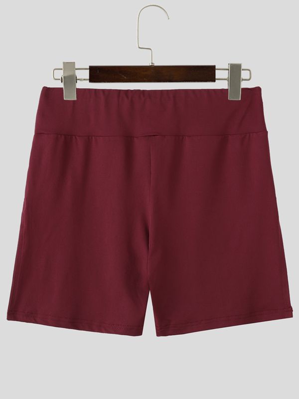 Men's Gym Slim Fit High Waist Side Split Short SKUL63657