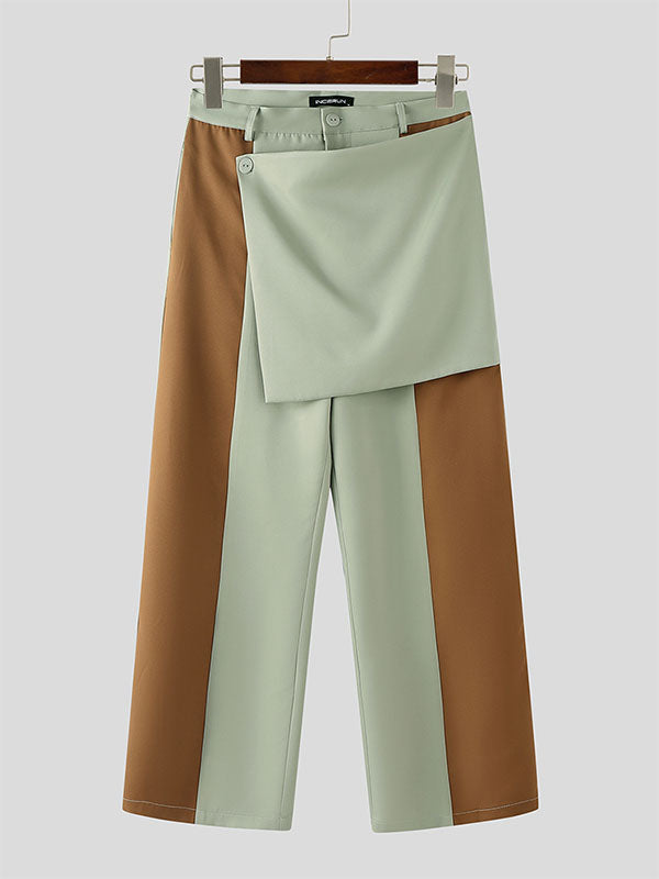 Men's Colorblock Casual Pant SKUL24972