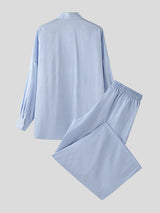 Men's Striped Casual Two Pieces Outfit SKUL31992