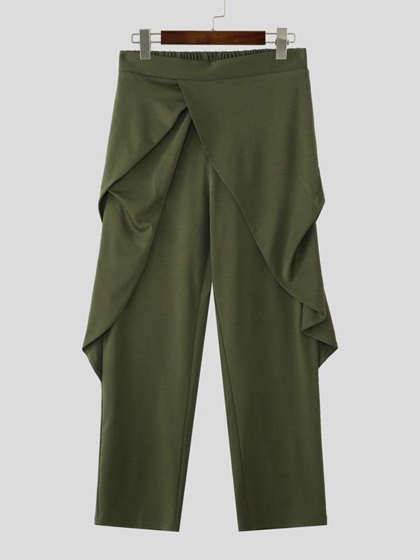 Men's Deconstructed Cross Design Casual Pant SKUL52634