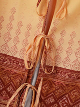 Men's Ethnic Style Print Flared Sleeve Shirt SKUL39362