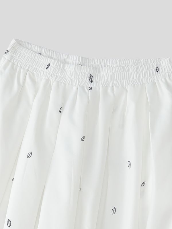 Men's Ethnic Print Ultra-Wide Leg Pant SKUL53147