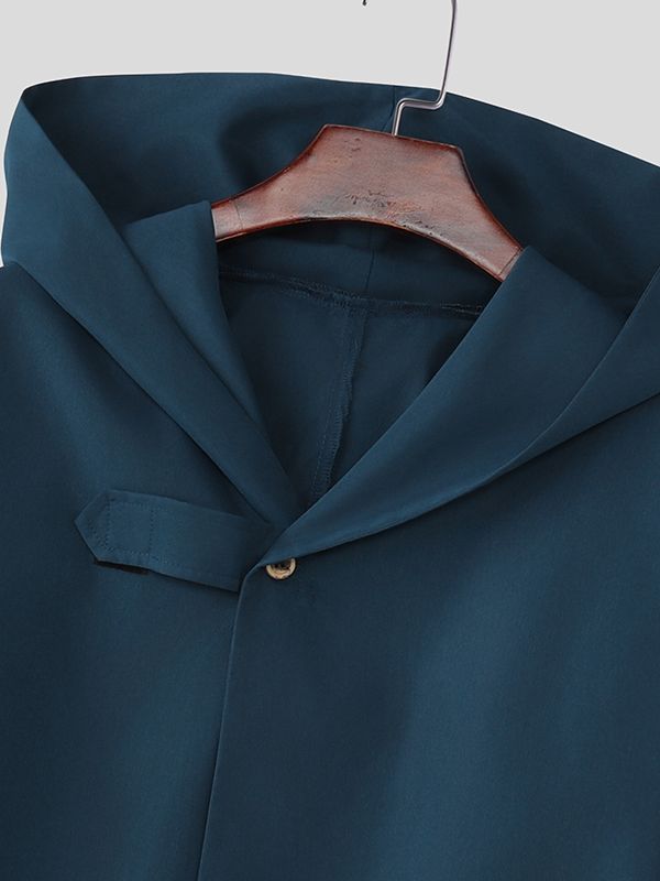 Men's Solid Color Loose Long Sleeve Sweatshirt SKUL46524