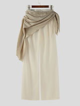 Men's Sheer Mesh Patchwork Casual Pant SKUL27435