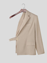 Men's Deconstructed One Shoulder Casual Blazer SKUL42334