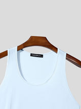 Men's Clubwear Sheer Mesh Muscle Fit Tank SKUL74616