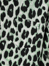 Men's Wild Retro Palette All-Over Leopard Print Short Sleeve Shirt SKUL72787