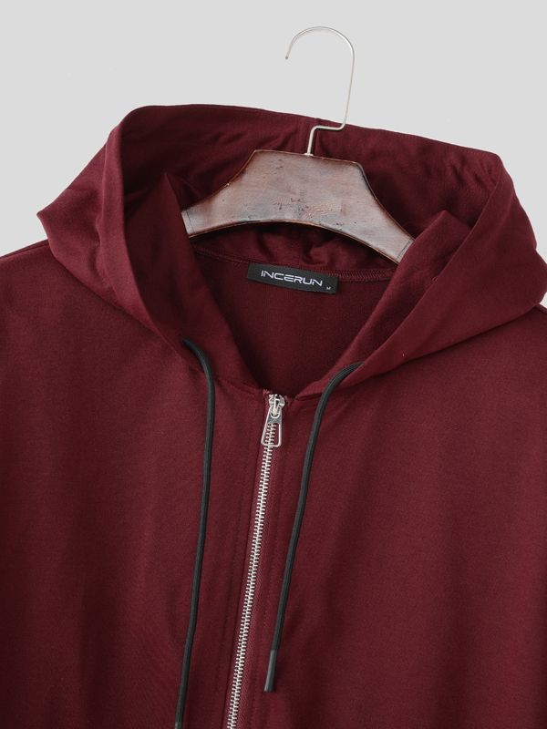 Men's High Street Loose Hooded Two Pieces Outfit SKUL35304