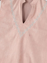 Men's Retro Resort Floral Print Faux Suede Split V-Neck Sleeveless Stand Collar Shirt SKUL78247