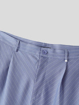 Men's Deconstructed Striped Curved Blade Pant SKUL47676