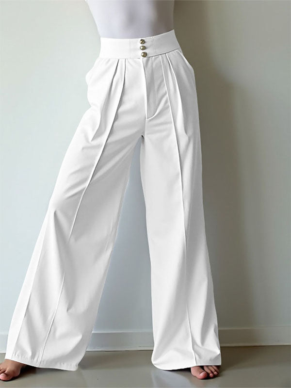 Mens Solid Color High-Waisted Casual Pant SKUL19093