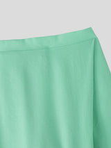 Men's Vintage Casual Asymmetric Cross Wrap Baggy Wide Leg Pant SKUL69118