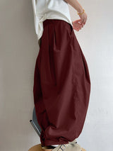 Men's Vintage Versatile Pleated Lantern Pant SKUL46295