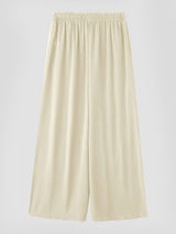 Men's Vintage Boho Crinkled Extra Wide Leg Hakama Pant SKUL71407