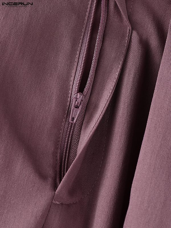 Men's Solid Color Loose Casual Pant SKUL29550