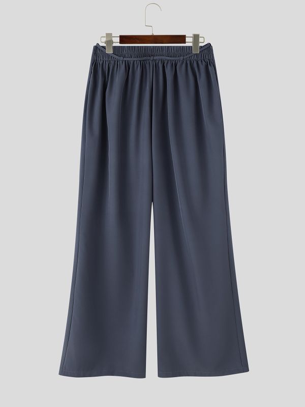 Men's Tie Waist Wide Leg Casual Pant SKUL62060