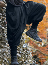 Men's Solid Pleated Loose Casual Pant SKUL32854