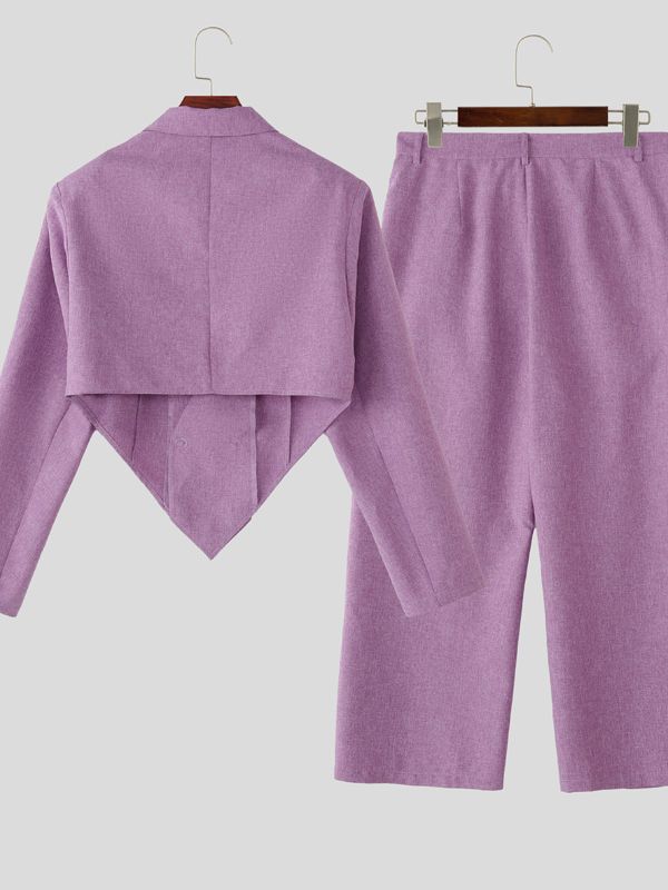 Men's Fashion Loose Two Pieces Outfit SKUL36347