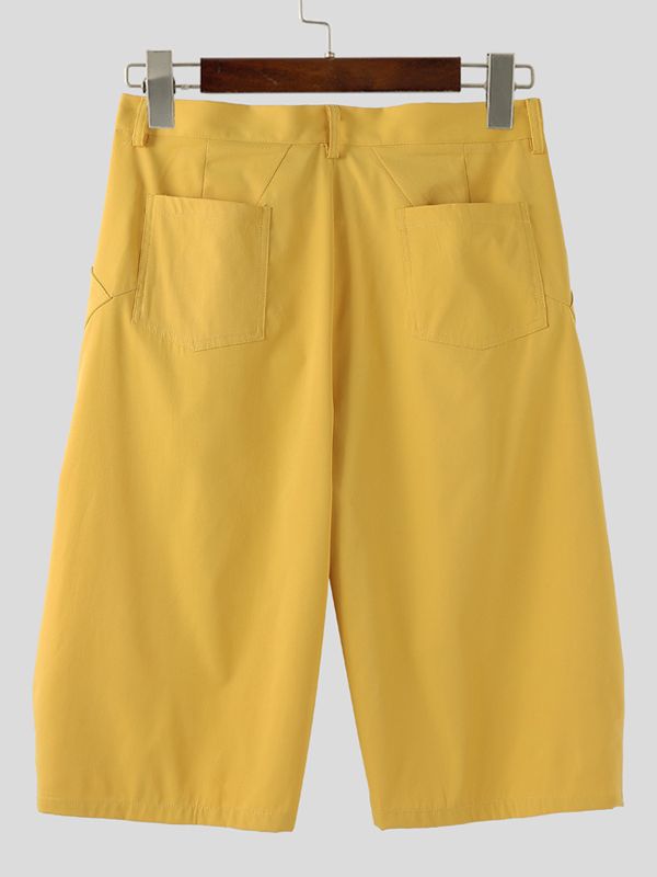 Men's Deconstructed Loose Wide Leg Short SKUL38101