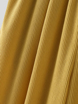 Men's Solid Color Textured Corduroy Two Pieces Outfit SKUL27425