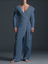 Men's Knotted Tie Knit Two Pieces Outfit SKUL34209