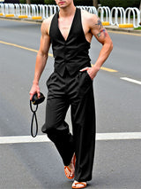 Men's Striped Casual Two Pieces Outfit SKUL22575