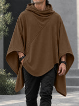[Pre-order] Men's Avant-Garde Darkwear Nightclub Party Asymmetric Wrap Sweatshirt SKUL88509