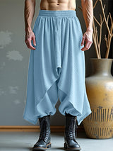 Men's Solid Color Textured Casual Pant SKUL15369