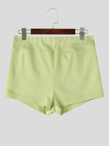 Men's Deconstructed Layered Aesthetic High-Waisted Booty Yoga Short SKUL69227