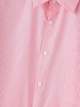 Men's Smart Chic Daily Commute Vertical Stripe Silk Satin Chest Pocket Shirt SKUL86800