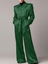 Men's Solid Color Casual Jumpsuit SKUL42437