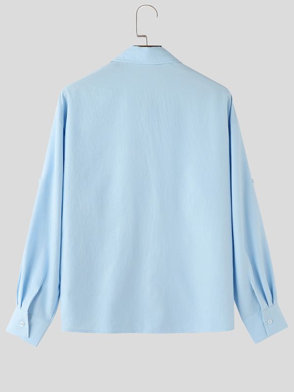 Men's Resort Relaxed Drop-Shoulder Two Pieces Outfit SKUL75509