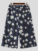 Mens Floral Print Casual Pant SKUL17876