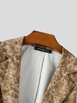 Men's Cut-Out Casual Long Sleeve Blazer SKUL30573