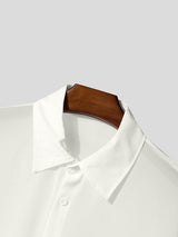 Men's Sheer Drawstring Loose Two Pieces Outfit SKUL36531